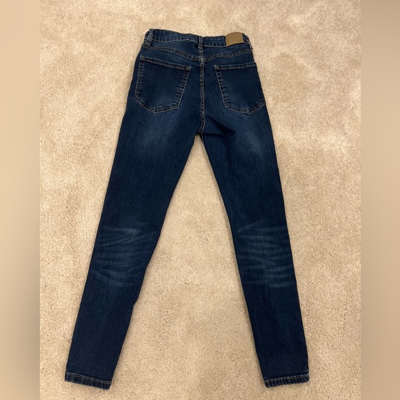 Aeropostale Super High Rise Blue Jegging Size 4 - Picture 3 of 6